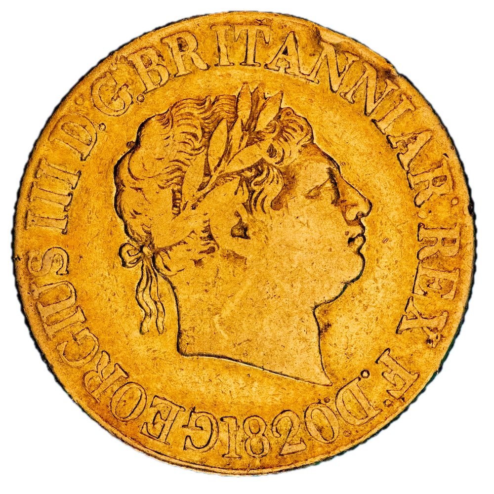 Grande-Bretagne - Georges III Souverain 1820 Londres