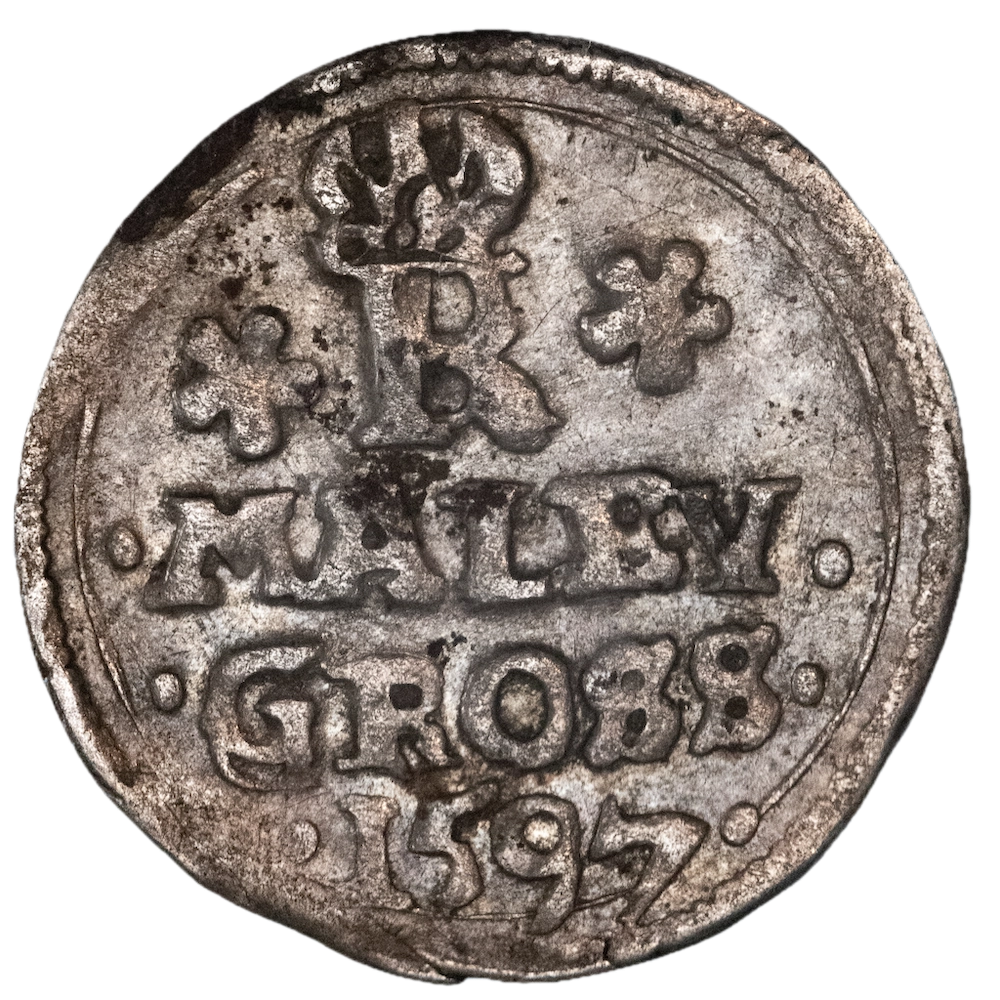 République Tchèque 1 Maley Groschen 1597 bohême