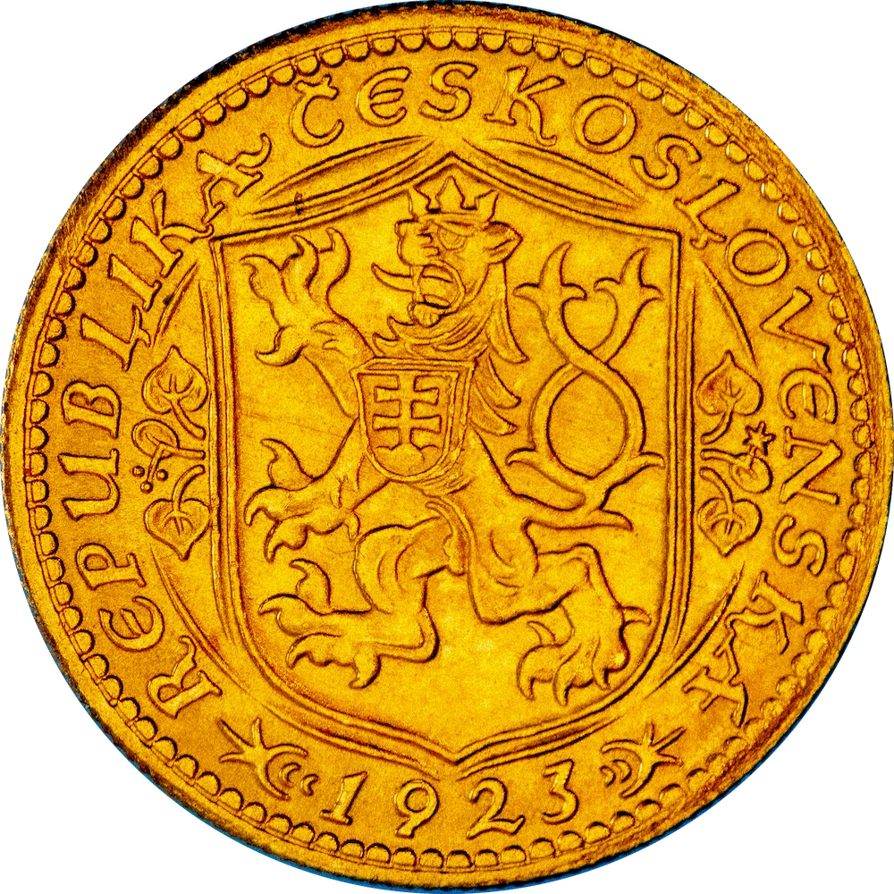 Tchécoslovaquie - 1 Ducat 1923 Kremnica
