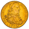 Pièce de monnaie : Mexique - 8 Escudos or - Ferdinand VII d’Espagne 1808 - Mexico