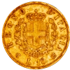 Pièce de monnaie : Italie-10 lire Victor-Emmanuel II 1863 Turin