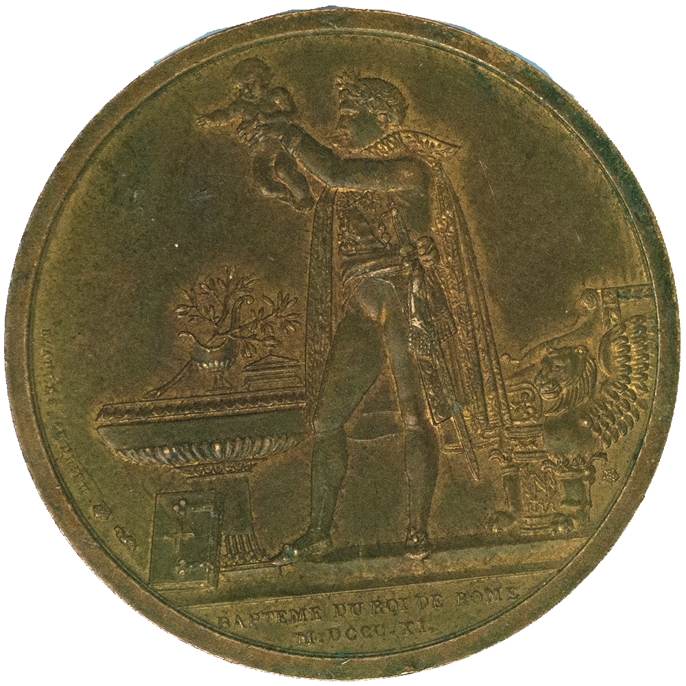 Jeton : Premier Empire Naissance du Roi de Rome 1811