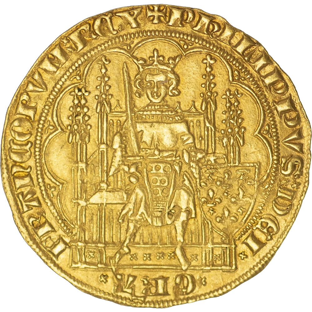 Philippe VI (1328-1350)-Écu d'or à la chaise