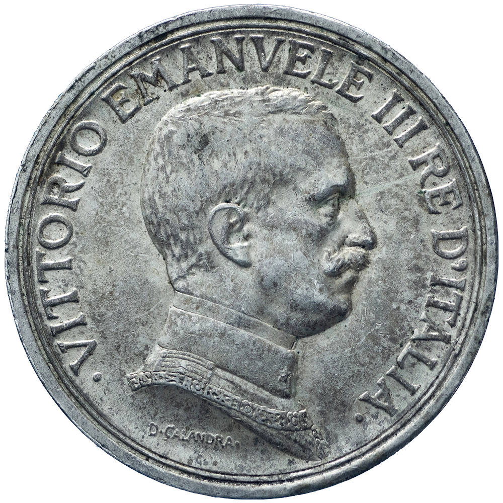 Pièce de monnaie : Italie-Victor-Emmanuel III 2 Lire 1915 Rome