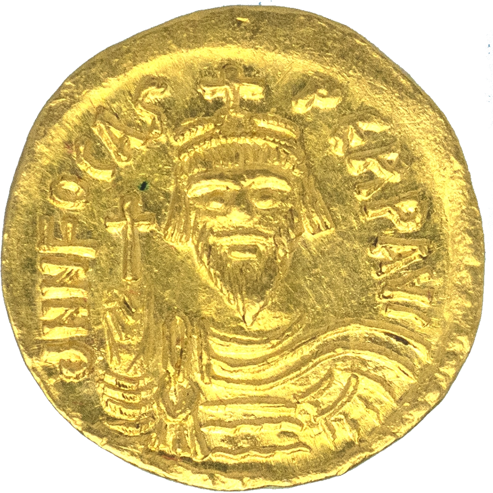 Pièce de monnaie : Focas (602-610) Solidus Constantinople