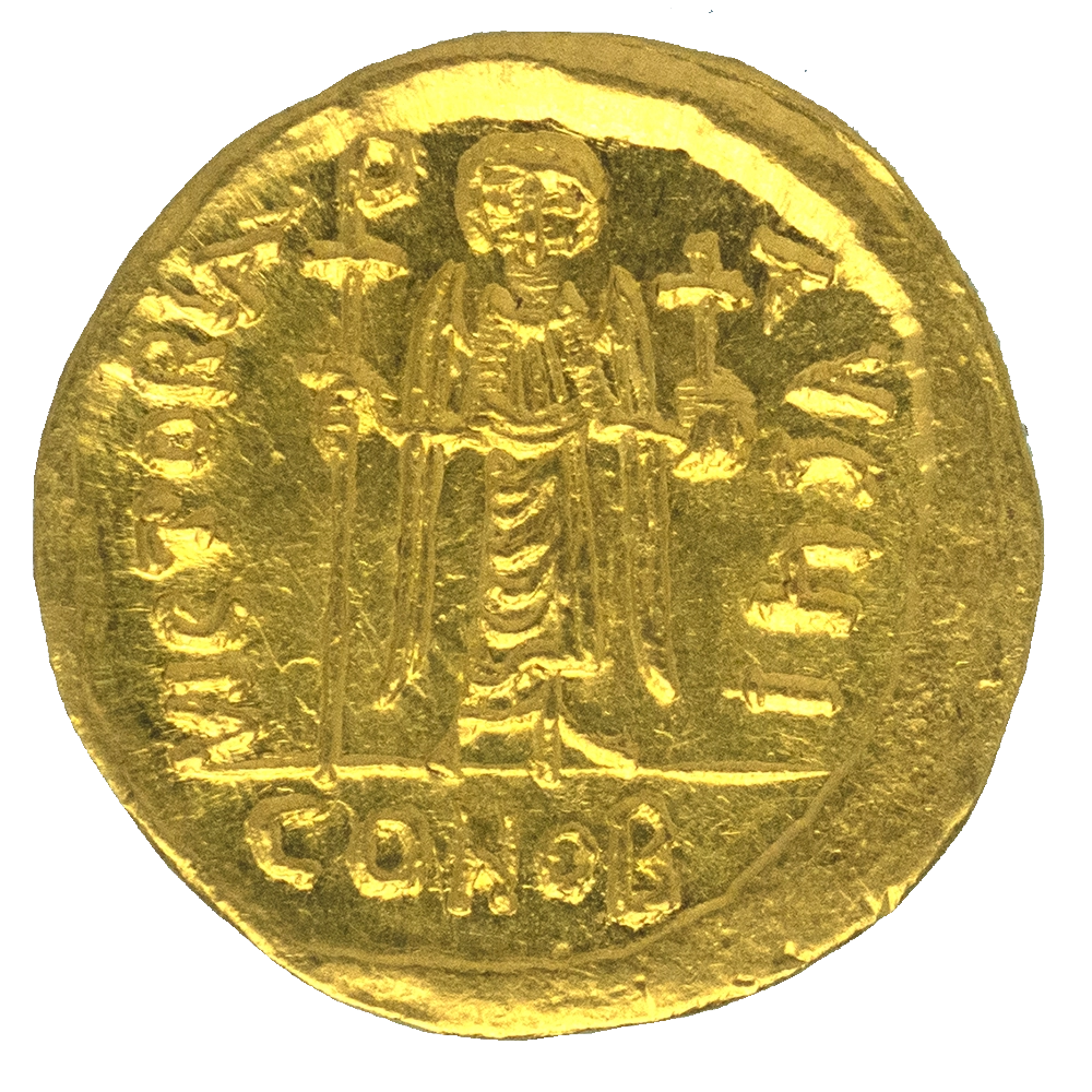 Pièce de monnaie : Focas (602-610) Solidus Constantinople