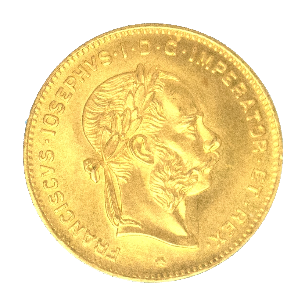 Pièce de monnaie : Autriche-Hongrie François-Joseph 4 francs-10 fiorint 1892 Vienne