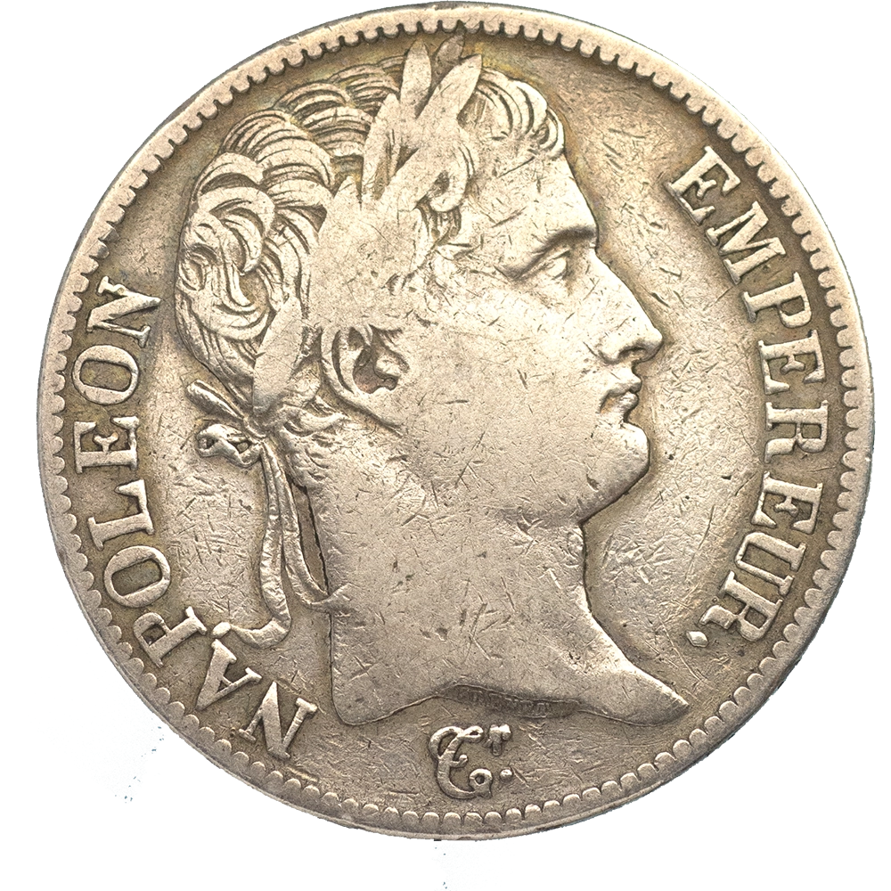 Pièce de monnaie : Premier-Empire-Napoléon Ier-5 francs 1812 Toulouse