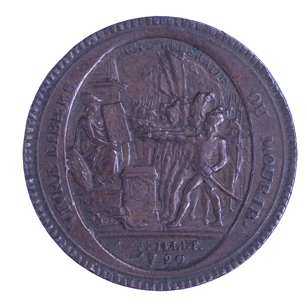Monneron-Monnaie de confiance de 5 Sols 1792