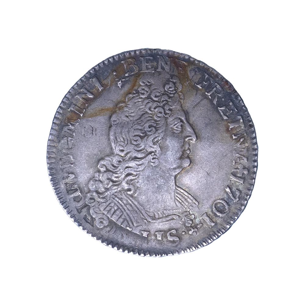 Pièce de monnaie : Louis XIV-Demi écu réformé 1701 atelier indéterminé