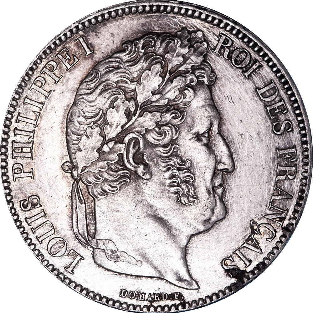 5 Francs Louis-Philippe 1838 Bordeaux