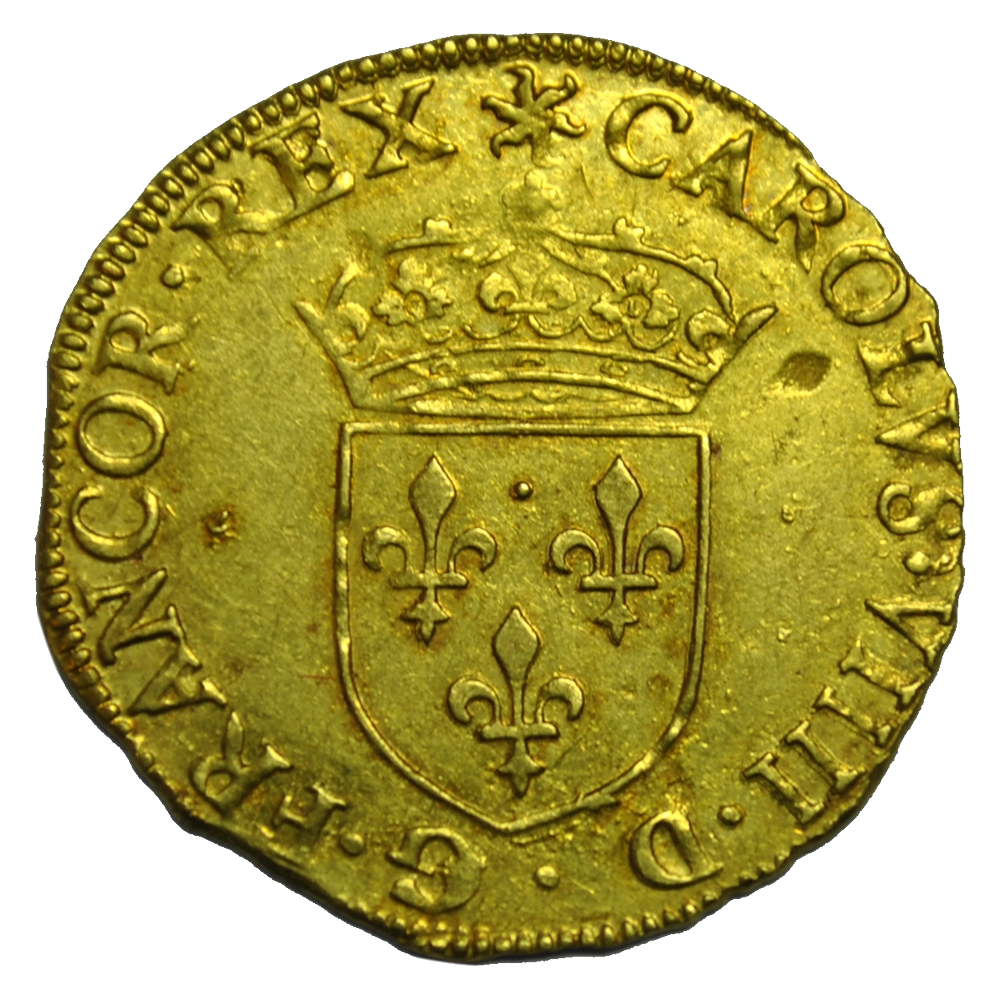 Charles IX Ecu d'or au soleil 1567B