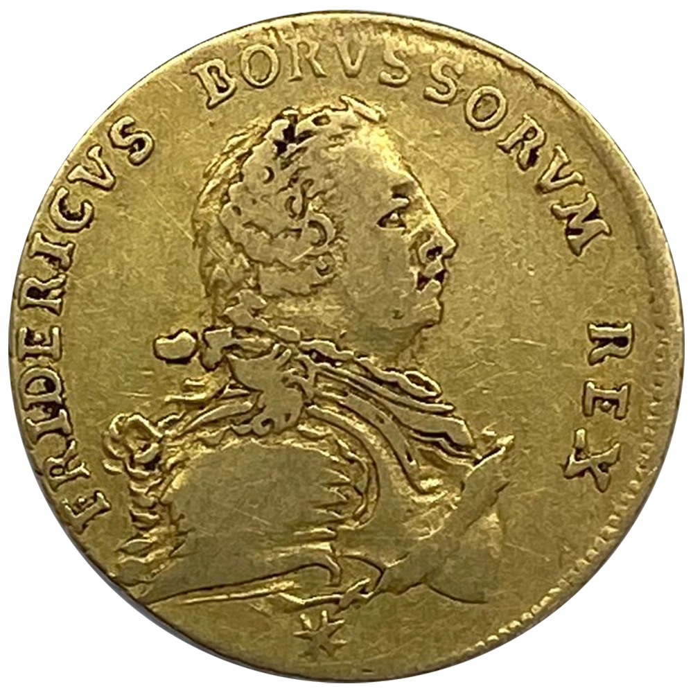 ALLEMAGNE - ROYAUME DE PRUSSE - FRÉDÉRIC II Frederick d’or 1751 Berlin