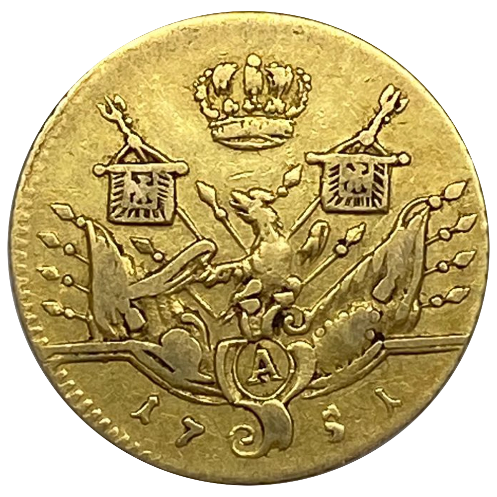 ALLEMAGNE - ROYAUME DE PRUSSE - FRÉDÉRIC II Frederick d’or 1751 Berlin